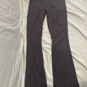 Lululemon soft suedey mini flare pants